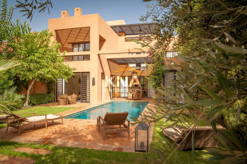 Short term rental Villa in Amelkis Marrakech