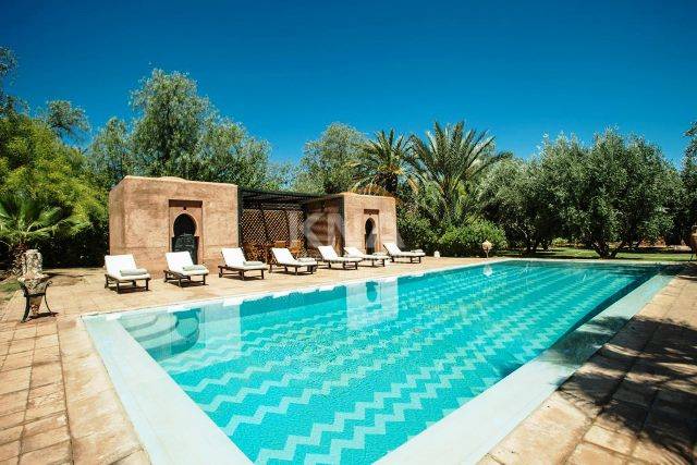 Location courte durée Villa à Palmeraie Marrakech