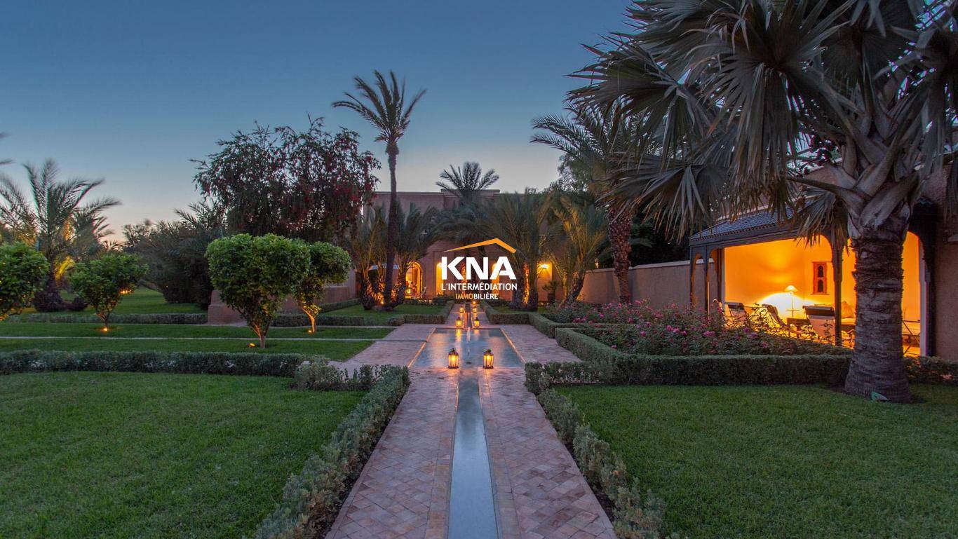 Location courte durée Villa à Palmeraie Marrakech