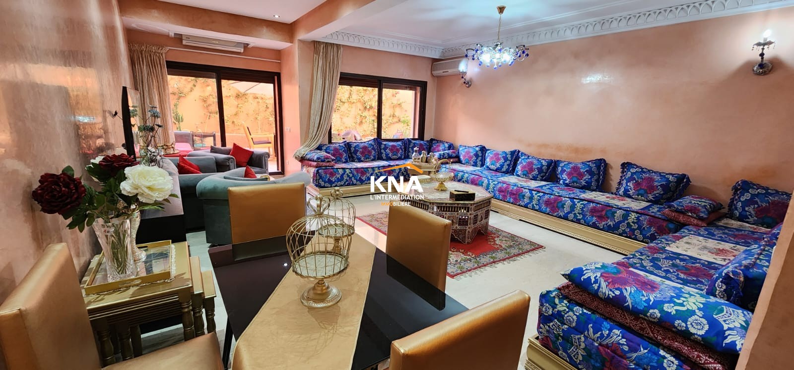 Location longue durée Appartement à Majorelle  Marrakech