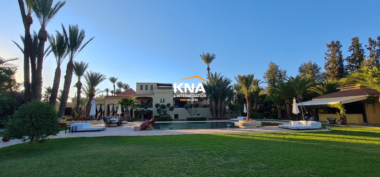 Location courte durée Villa à Palmeraie Marrakech