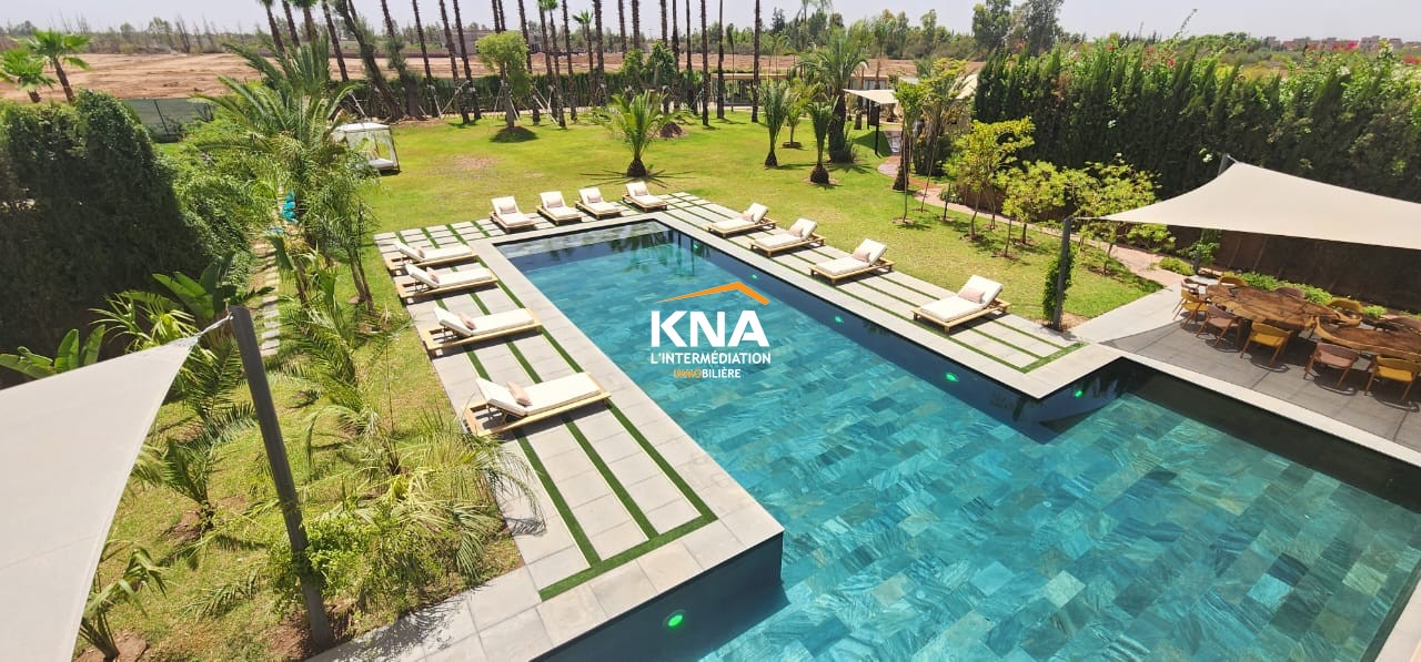 Short term rental Villa in Ouarzazate road Marrakech