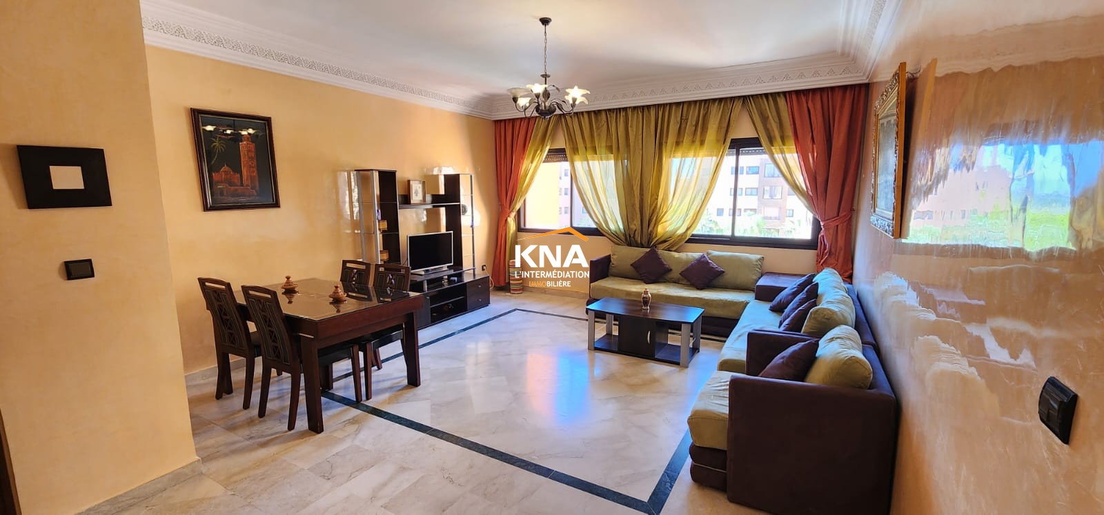 Location longue durée Appartement à Hivernage Marrakech