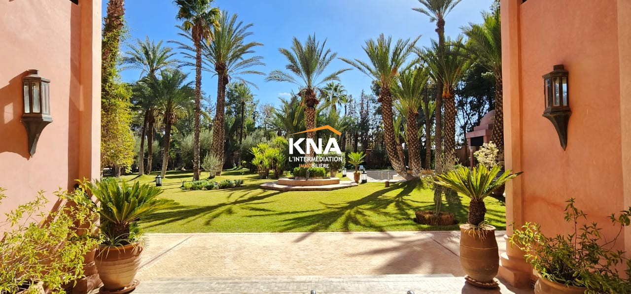 Sale Villa in Palmeraie Marrakech