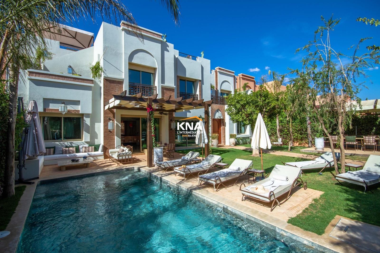 Location courte durée Villa à Amelkis Marrakech