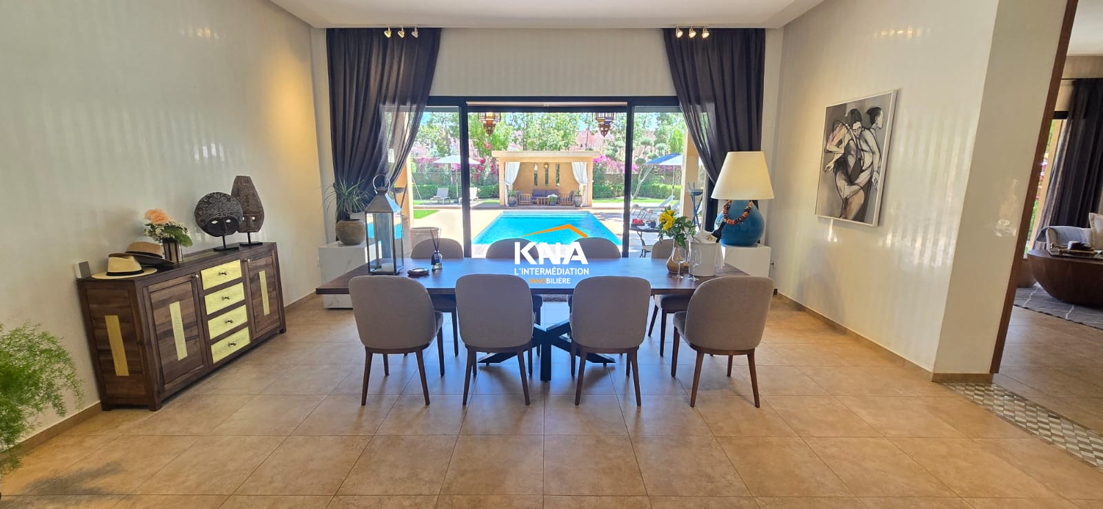 Villa, Amelkis Marrakech Morocco