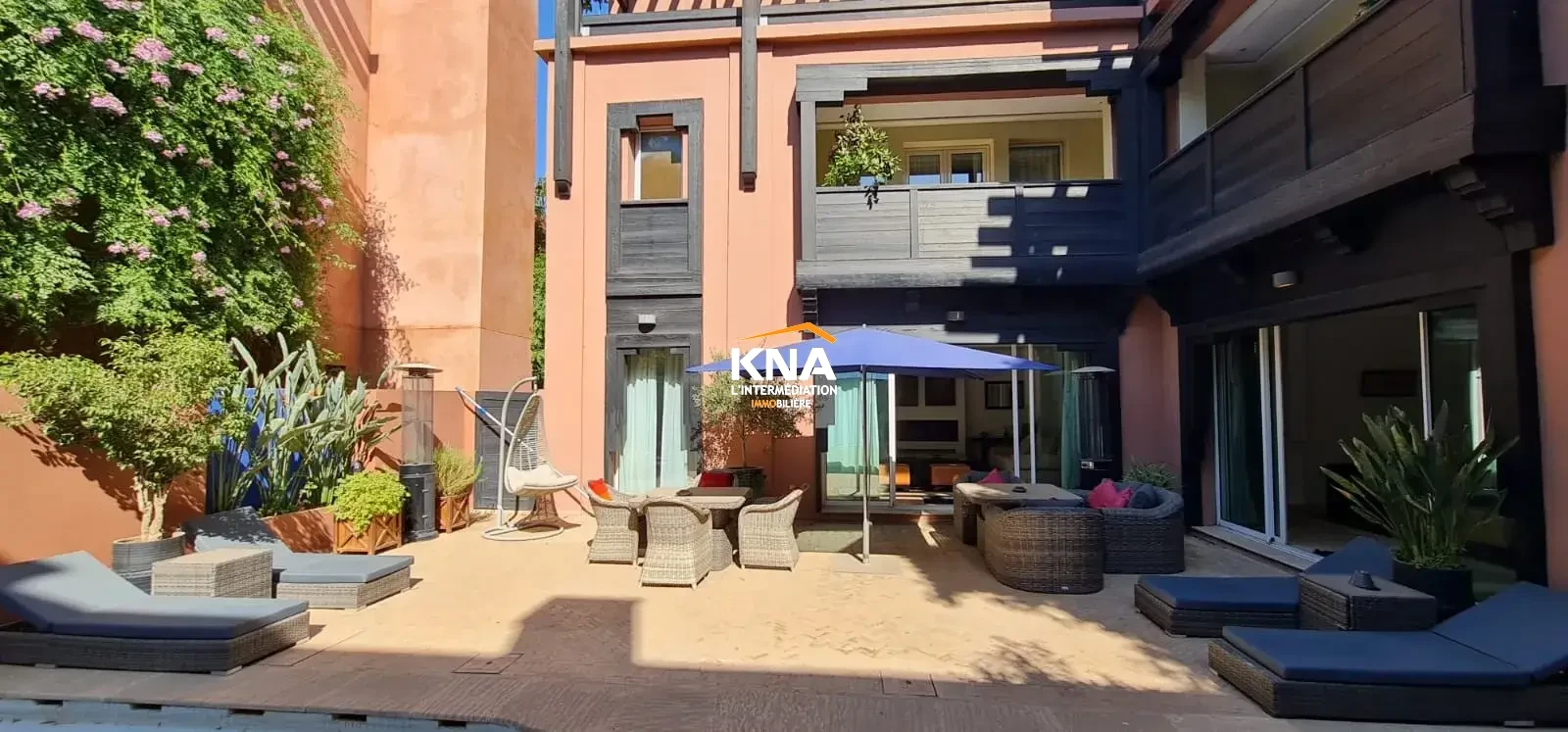 Location courte durée Villa Riad à Hivernage Marrakech