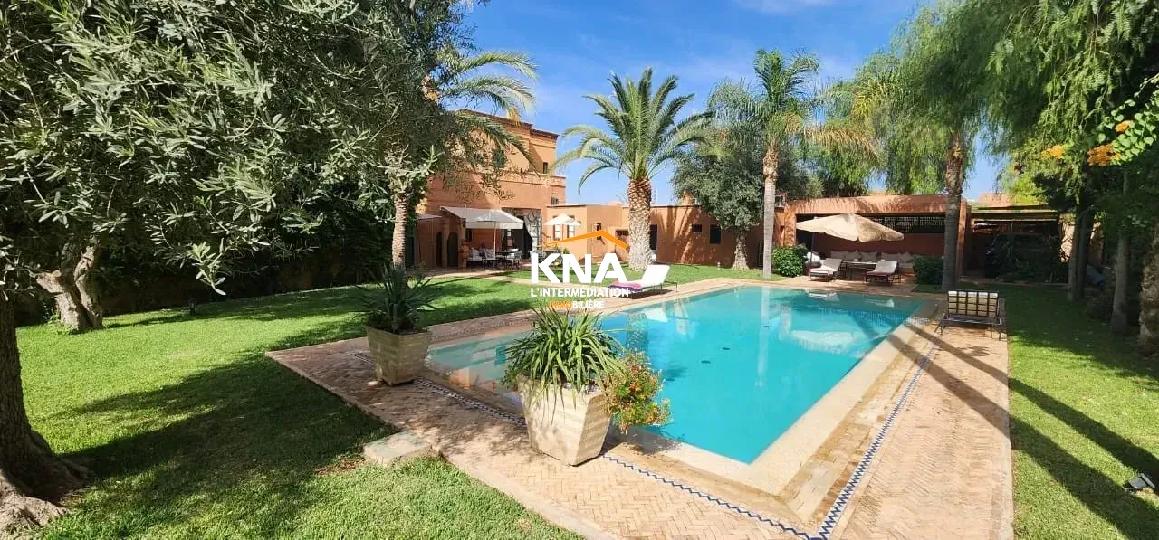 Location courte durée Villa à Amelkis Marrakech