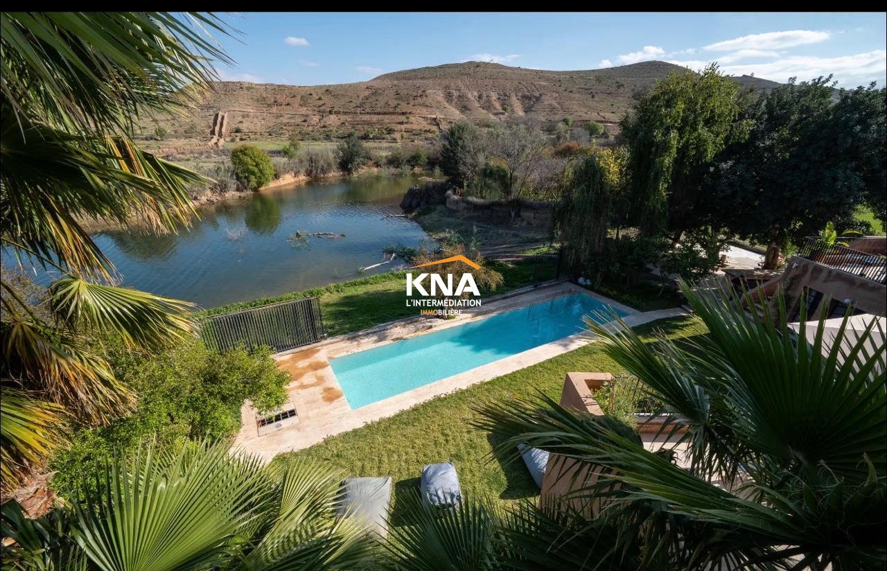 Villa, Barrage de Lalla Takerkoust Marrakech Maroc