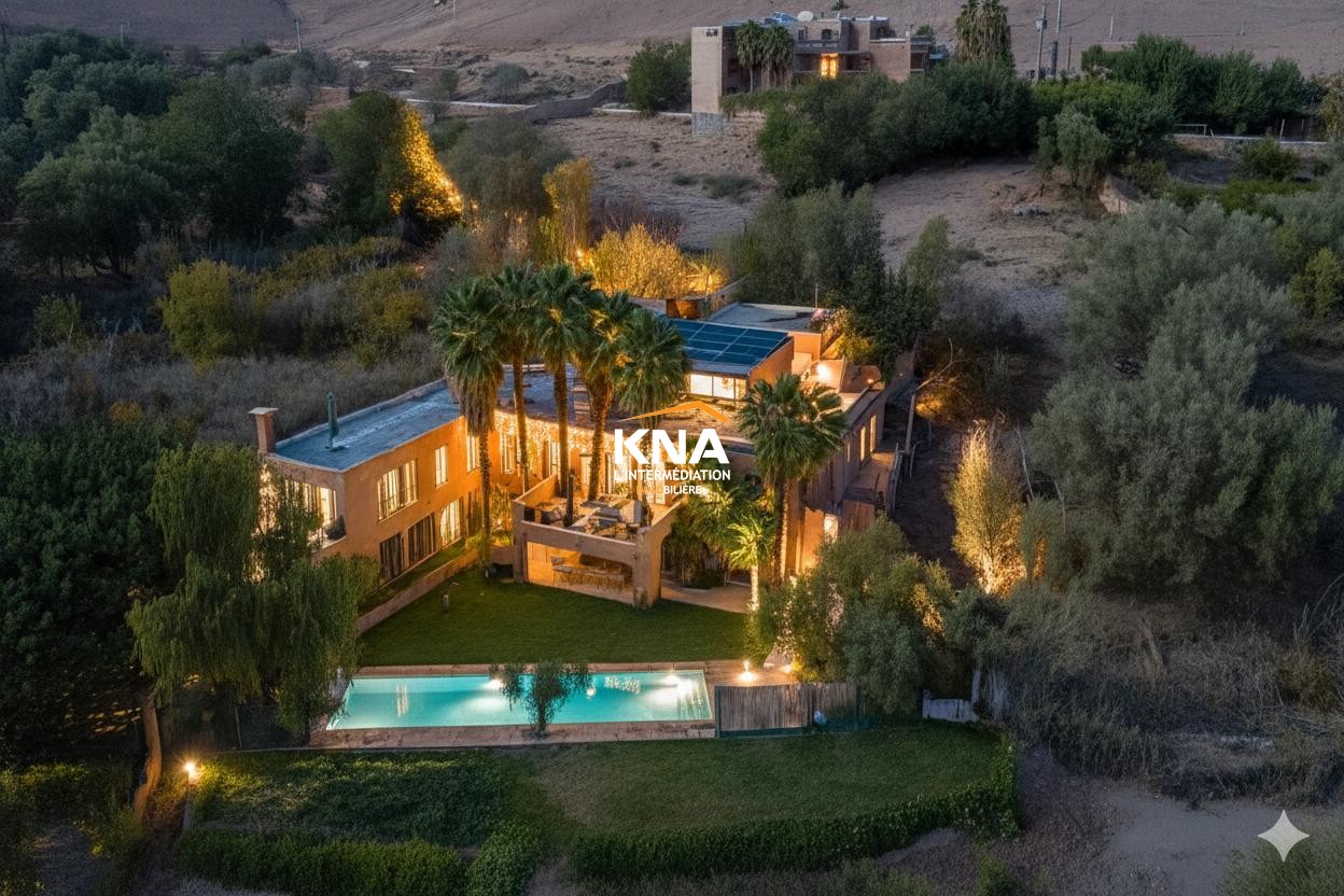 Villa, Barrage de Lalla Takerkoust Marrakech Maroc