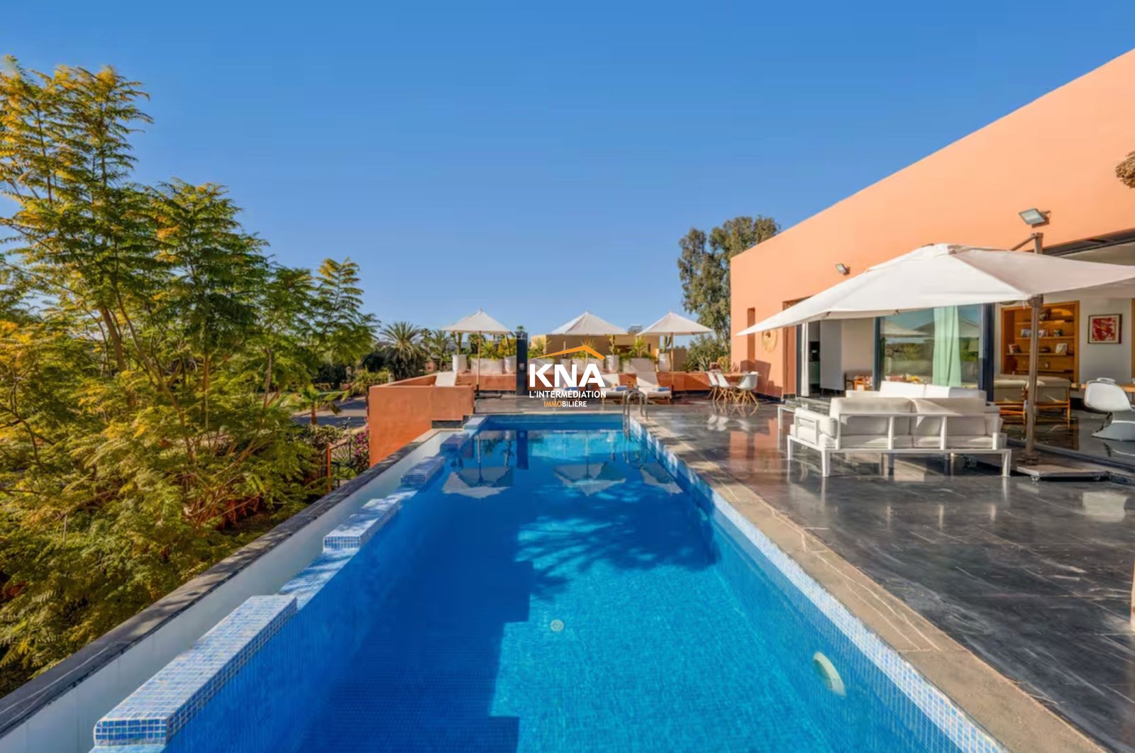 Location courte durée Villa à Amelkis Marrakech