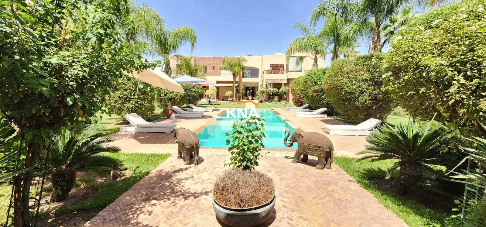 Location villa Marrakech avec piscine privée