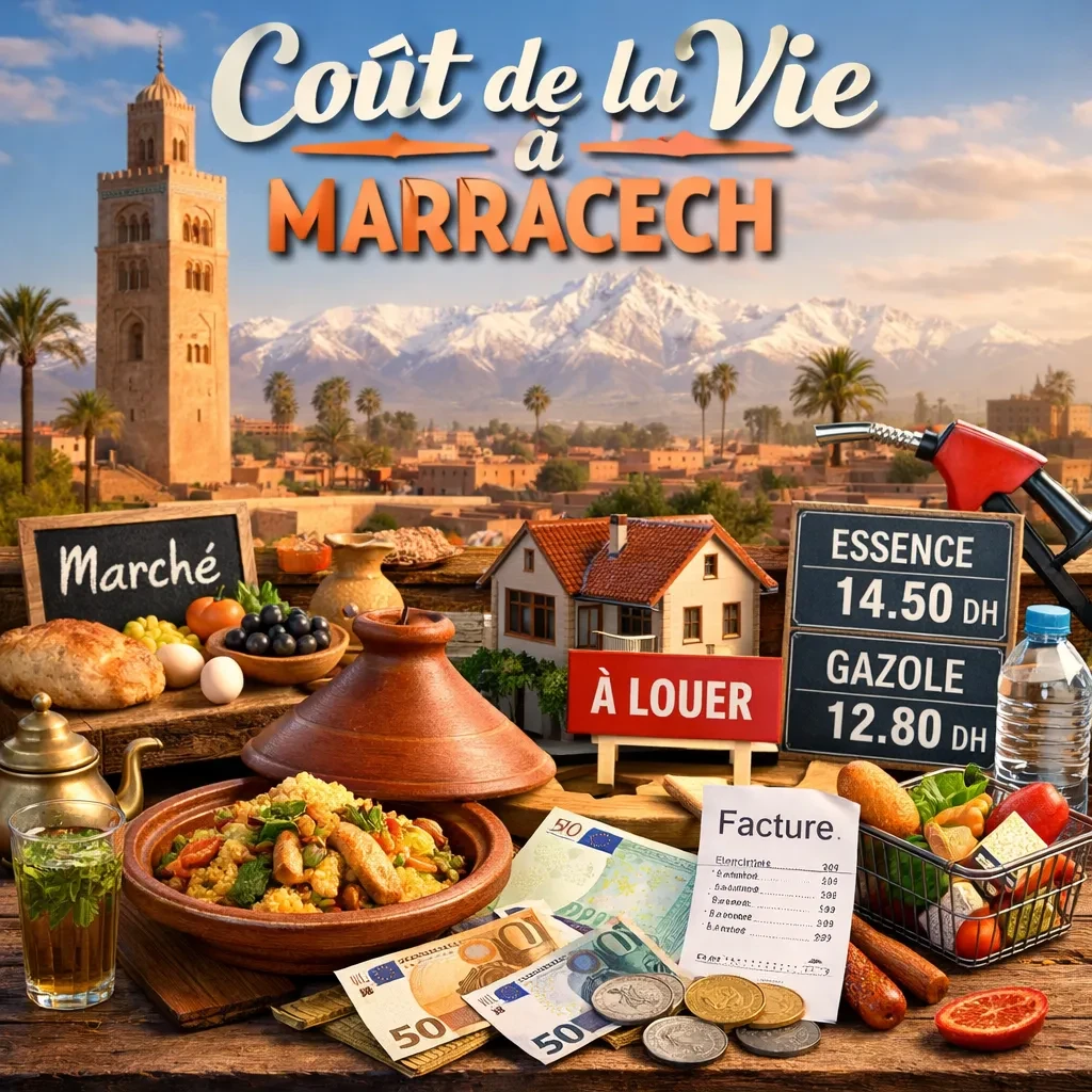 Coût de la vie à Marrakech