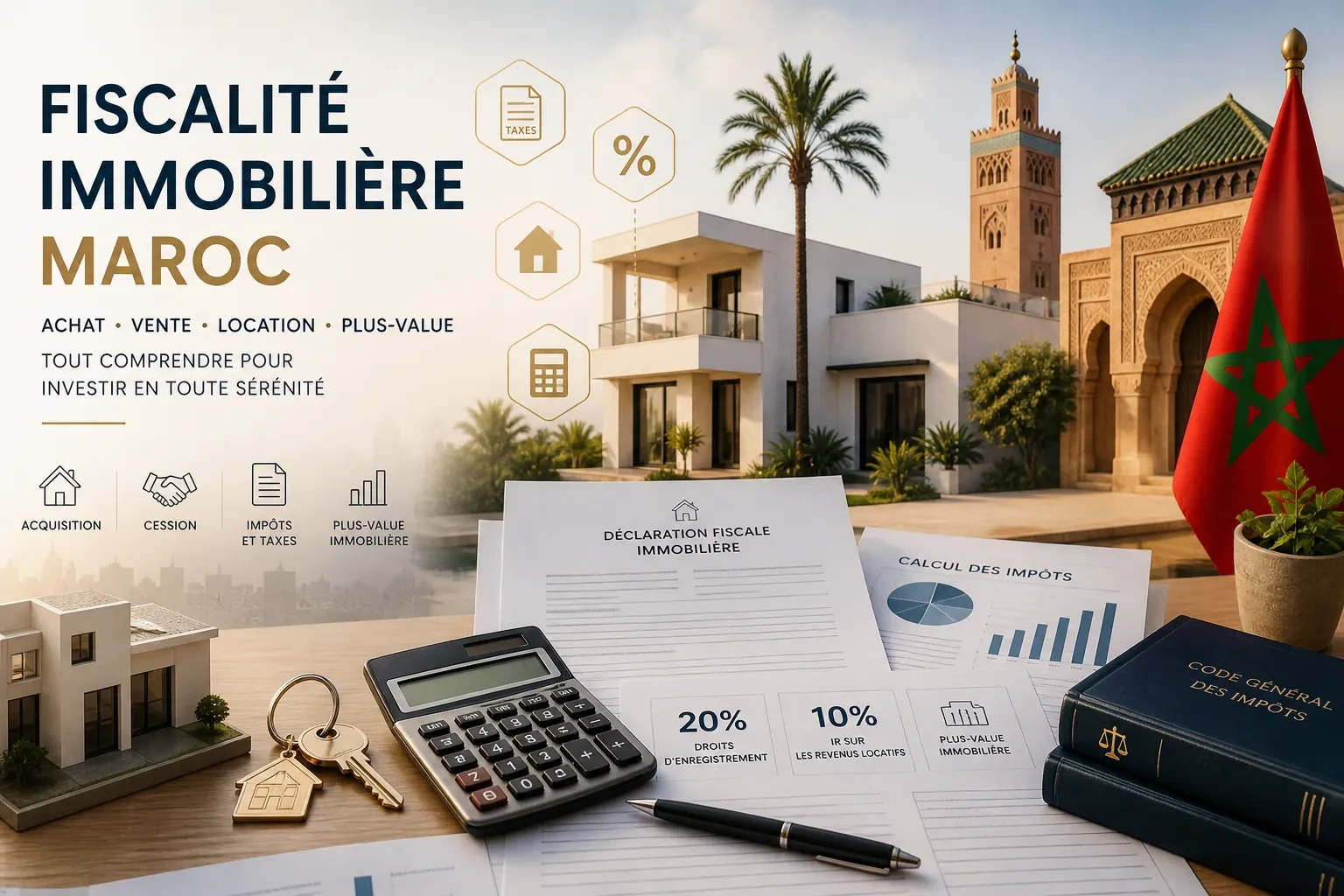 Fiscalité Immobilière Maroc : Guide Complet 2026